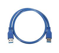 TXJZUQPJ Cavo dati USB 3.0 Cavo USB Cavo di collegamento ad alta velocità da A maschio a A maschio Cavo di prolunga AM/AM da 0,6 metri(Blue 1 meter)