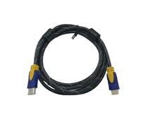 TXJZUQPJ Cavo HDMI ad alta definizione con tessitura a rete grigia e bianca versione 1.4 che supporta il set-top box della serie TV 3D 1080