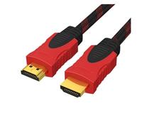 TXJZUQPJ Cavo HDMI ad alta definizione nero rosso rete 1080p TV monitor computer cavo di collegamento set-top box Cavo HDMI(3 meters)