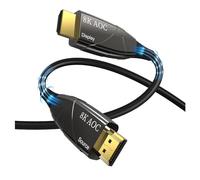 TXJZUQPJ Cavo in fibra ottica HDMI 2.1 8K Cavo dati 8K Computer TV Monitor Set-Top Box Proiettore Cavo HD(5 meters)