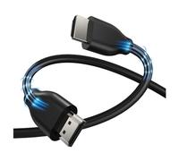TXJZUQPJ Laptop TV via cavo ad alta definizione HDMI2.1 for monitorare il cavo video del proiettore(0.1M)