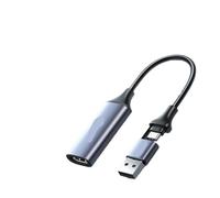 TXJZUQPJ Scheda di acquisizione video USB Trasmissione in diretta di giochi di tipo C adatta for la scatola di registrazione di acquisizione video di conversione