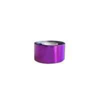 TXLEAPEY 1 Rotolo 3 cm x 120 m 10 Colori for Stampa a Caldo, trasferimento di Calore, tovagliolo, doratura, Carta in PVC, Rilievo(Purple)
