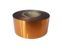 TXLEAPEY 3CMx120M Rotolo di Carta for Stampa a Caldo Rotoli di Carta Borsa Fai da Te Decorazioni for Carte for trasferimento di Calore Laminazione Tovagliolo Doratura PVC(Bronze)