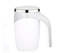 TXLOOK Tazza da caffè magnetica automatica, rotante per casa, ufficio, viaggi, divertente tazza elettrica in acciaio inox, adatta per caffè, latte, cacao e altre bevande