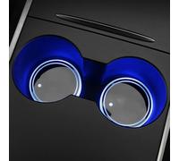 Txopaf 2PCS Auto LED incandescenza Portabevande Sottobicchieri, per Range Rover Sport Velar Evoque Discovery Defender Sottobicchiere Antiscivolo Resistente Car Interni Accessori