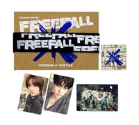 TXT - The Name Chapter : FREEFALL - TXT (Weverse Albums - Version A) Band + Weverse Card + Track Card + Sticker + QR Card + Card Envelope + Photo Card + 5 Extra Photocards