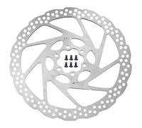 txuzong 180mm Freni a Disco Bici, Disco Freno Mtb in Acciaio Inossidabile 1cr13, Freno a Disco a 6 Fori, Distanza Relativa Tra i Fori 44mm, Adatto per Mountain Bike e Bici da Strada