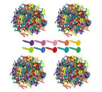 txuzong 400 Pezzi Fermacampioni Piccoli, Testa Rotonda Fermacampioni Scrapbooking, Colorati Puntine Chiodini Fermacampioni con Scatola Portaoggetti, per Scrapbooking, Biglietti Fai-da-Te