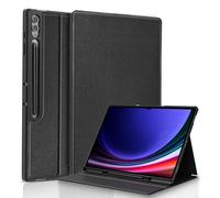 TXWLLIU Custodia per Tablet Samsung Galaxy Tab S10 Ultra/Tab S9 Ultra da 14,6 Pollici con Supporto per S Pen, Custodia Protettiva Sottile con Supporto a Libro, Visione Multi-Angolo, Viola