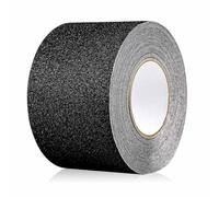 TXWLLIU Strisce Adesive Antiscivolo con Autoadesivo, Nastro Adesivo per Scale da 10 cm x 5 m, Nastro Adesivo Antiscivolo, Cuscinetto ad Alta Trazione per Pavimenti per Uso Interno ed Esterno, Nero