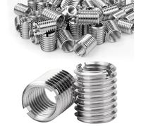 TXXATX 20 Pezzi Inserti Filettati M8 a M6 x 8 mm Dadi di Riduzione in Acciaio Inox Manicotto Riduzione con Filettatura Esterna Dado Filettato per Progetti di Mobili Automobili Dispositivi Meccanici