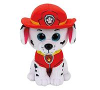 TY 96322 Paw Patrol, Marshall, Peluche, 24 cm