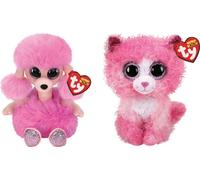 Ty - Animali di peluche - Beanie Boo's - Barboncino Camilla e Gatto Reagan