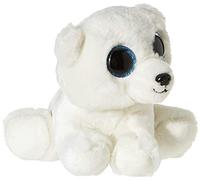 Ty - Beanie Babies - Orso Adri Bianco Babies Peluche, 15 cm, Pupazzo con occhioni glitter, T40173