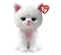TY Beanie Boos - Amelia la Gattina con Occhi Azzurri Grandi e Glitter, il Peluche con gli Occhi Grandi Scintillanti - 15 Cm - T37377