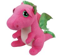 Ty Beanie Boos DARLA Drago Rosa 42cm Peluche Glitter Occhi Grandi T37071 L