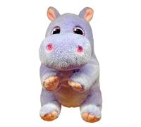 TY Beanie Boos - Henrietta l'Ippopotamo con Occhi Rosa Grandi e Glitter, il Peluche con gli Occhi Grandi Scintillanti - 15 cm - T37394