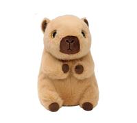 TY Beanie Boos - Lara il Capibara con Occhi Dorati Grandi e Glitter, il Peluche con gli Occhi Grandi Scintillanti - 15 cm - T37391