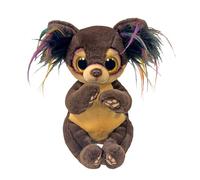 TY Beanie Boos - Toffee il Chihuahua con Occhi Gialli Grandi e Glitter, il Peluche con gli Occhi Grandi Scintillanti - 15 cm - T37393