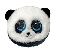 TY Beanie Bouncers - Checkers Il Panda con Gli Occhioni Azzurri, Teneri Animaletti Rimbalzanti Tutti da Collezionare, T83004