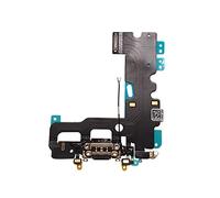 TY BETTERY® Connettore di Ricarica Compatibile con iPhone 7 - Dock Charging Flex con Parti elettriche (Nero)