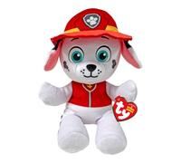 TY - Collezione Paw Patrol, Marshall, Tutti gli Eroi della Squadra dei Cuccioli in Versione Floppy, Morbido Peluche da Collezionare, Idea Regalo per Grandi e Piccini - 20 cm - T44018