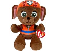 TY Collezione Paw Patrol, Zuma, Tutti gli Eroi della Squadra dei Cuccioli in Versione Floppy, Morbido Peluche da Collezionare, Idea Regalo per Grandi e Piccini, 20 cm, T44026