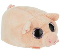 Ty- Curly-Pig Peluche, Multicolore, 41248