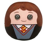 TY Cuscino decorativo morbido, SQUISHY BEANIES, cuscino decorativo per la camera - peluche rotondo (Hermione Granger, Ron Weasley, Yoda, Grogu, Spider-Man, Hulk) (Harry Potter Hermiona Granger)