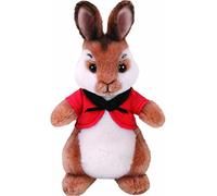 Ty - Flopsy TV Peter Rabbit Peluche Coniglio Bolero, Colore Rosso (United Labels Iberica 42276TY)