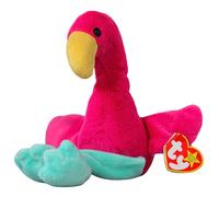 Ty Fraya Flamingo II Original Beanie Babies Regular - Morbido peluche per bambini, orsacchiotto, giocattolo da collezione