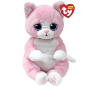 TY Lillibelle - Berretto con gatto Bellies, misura media, 24 cm, morbido peluche da collezione