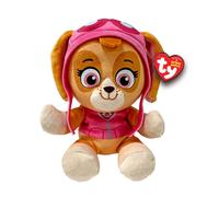 TY - Collezione Paw Patrol, Skye, Tutti gli Eroi della Squadra dei Cuccioli in Versione Floppy, Morbido Peluche da Collezionare, Idea Regalo per Grandi e Piccini - 20 cm - T44023