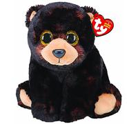 TY - Peluche - Beanie Babies - Cucciolo di Orso - Kodi - Marrone - Orsetto con occhi dorati glitter - Il peluche con gli occhi scintillanti - 28 Cm - 90288