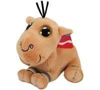 Ty - Peluche - Beanie Boos - Cammello - Jamal - Marrone con gobba rossa - Occhi dorati grandi e glitter - Il morbido pupazzo con gli occhi grandi scintillanti - 28 Cm - 36452