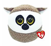 TY- Peluche, Colore White/Brown, 20 cm, TY39220