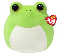 Ty Squishy Beanies - Snapper la Rana, Morbido Cuscino di Peluche con Occhioni Oro Glitter, Idea Regalo per Grandi e Piccini, Tutti da Collezionare - 22 cm - T39276