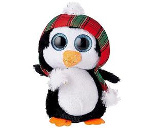 TY UK Ltd Cheer Penguin Xmas 2020-Boo-Reg Peluche, Multicolore, 36241