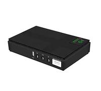Tyatocepy 1 Set Gruppo di continuità 5V 9V 12V Gruppo di continuità USB 10400MAh Backup Batteria per Router WiFi CCTV (Spina UE)