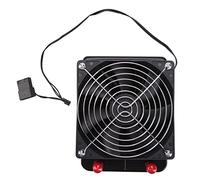 Tyatocepy 120mm 10 Tubo di Raffreddamento Ad Acqua CPU Cooler Row Scambiatore di Radiatore con Ventola per PC Computer LED di Raffreddamento Ad