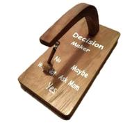 Tyatocepy Decision Maker, Swing Decision Maker Pendolo in momenti indecisivi per trovare la risposta alla tua domanda, facile da installare facile da usare B