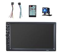 Tyatocepy Lettore Registratore Autoradio Universale 7 Pollici 2 Din MP5 Bluetooth Lettore Multimediale con Fotocamera 7018B