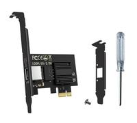 Tyatocepy Parti di Ricambio per Computer con Scheda di Rete Cablata Stand-Up I226V A Porta Singola Scheda Ethernet per Computer