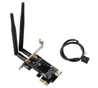 Tyatocepy PCI-E X1 a M.2 NGFF E-Key WiFi Wireless Network Adapter Converter Card con Bluetooth per PC Desktop