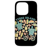 Tybee Island Cute Sea Turtle Beach Estate Custodia per iPhone 14 Pro