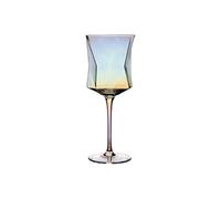 TYBGAU Boutique UK Bicchieri a calice di cristallo, bicchiere da champagne e bicchiere da vino rosso for il regalo della festa del bar di casa(Colour)