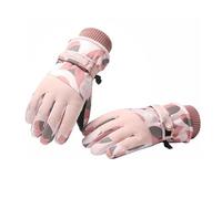 TYBGAU Boutique UK Guanti da sci impermeabili da donna, spessi guanti invernali caldi con touchscreen for guida, ciclismo, escursionismo e sport sulla neve Ciclismo invernale