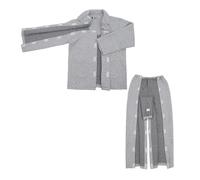 TYBGAU Boutique UK Indumenti for pazienti allettati ispessiti con Doppie Cerniere Laterali, Indumenti for la Riabilitazione postoperatoria Facili da Indossare for Anziani e disabili(XL)