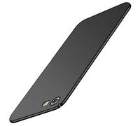 Tybiky - Custodia per iPhone SE 2020, iPhone 7/8, custodia protettiva opaca in policarbonato, ultra sottile, minimalista, antiurto, antigraffio, cover, colore nero